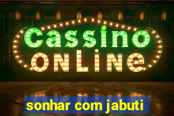 sonhar com jabuti